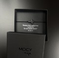 bransoletka męska z krzyżykiem na sznurku jubilerskim MOCY moja
