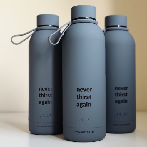 butelka termiczna 500ml stalowa MOCY omja NEVER THIRST AGAIN