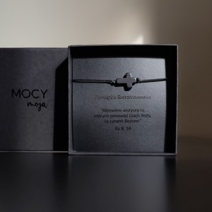 Bransoletka krzyżyk - Pamiątka Bierzmowania