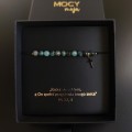 różaniec na rękę szmaragdy zielony damski, MOCY moja