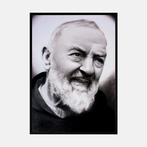 obraz wizerunek portret św. O. Pio z Pietrelciny
