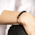 bransoletka na rękę z kamieni noc kairu dla kobiety, MOCY moja