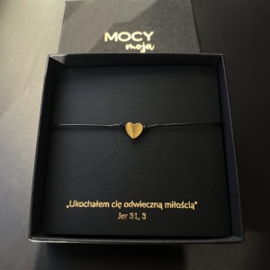 Bransoletka "Ukochałem cię odwieczną miłością"